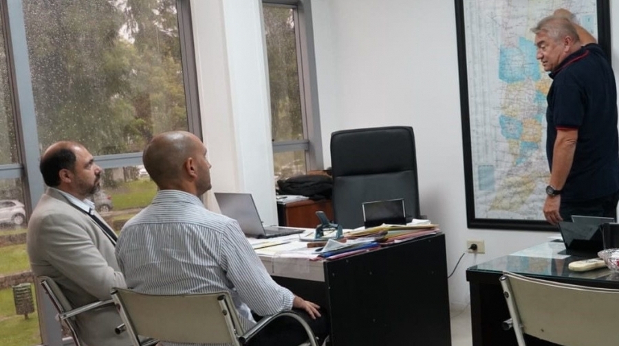 Audiencia Con Autoridades De Vialidad Provincial