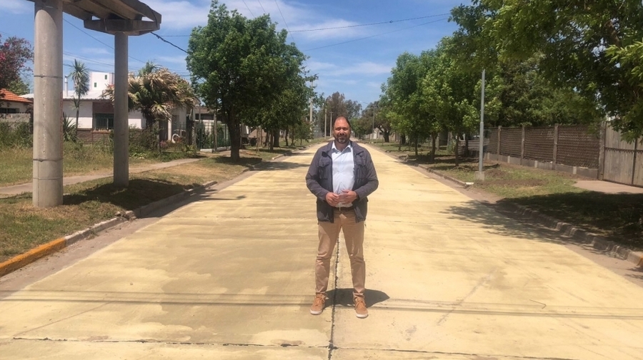 Marcado Avance Del Plan De Pavimentación