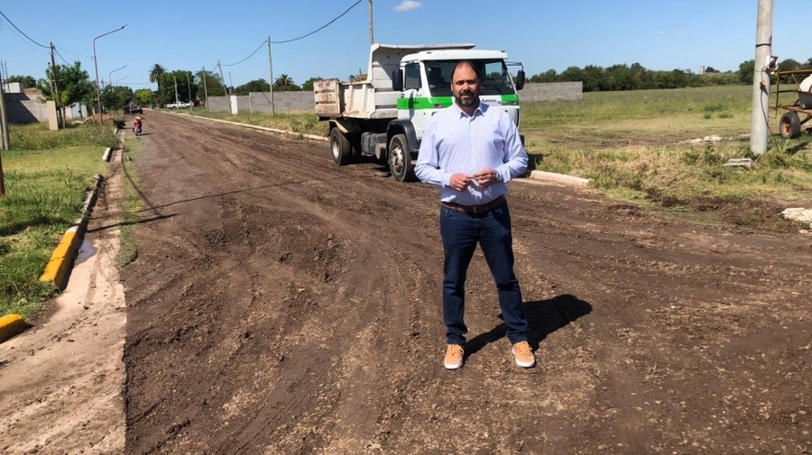 Dos Nuevas Cuadras De Pavimento En Proceso