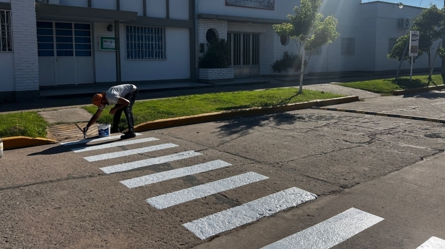 Pintura De Sendas Peatonales